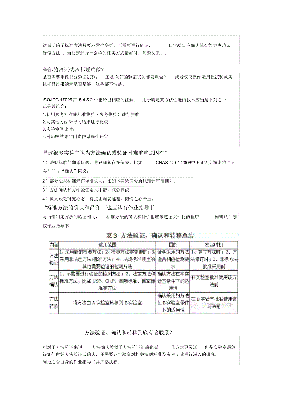 方法验证”和“方法确认”其实不一样_第4页