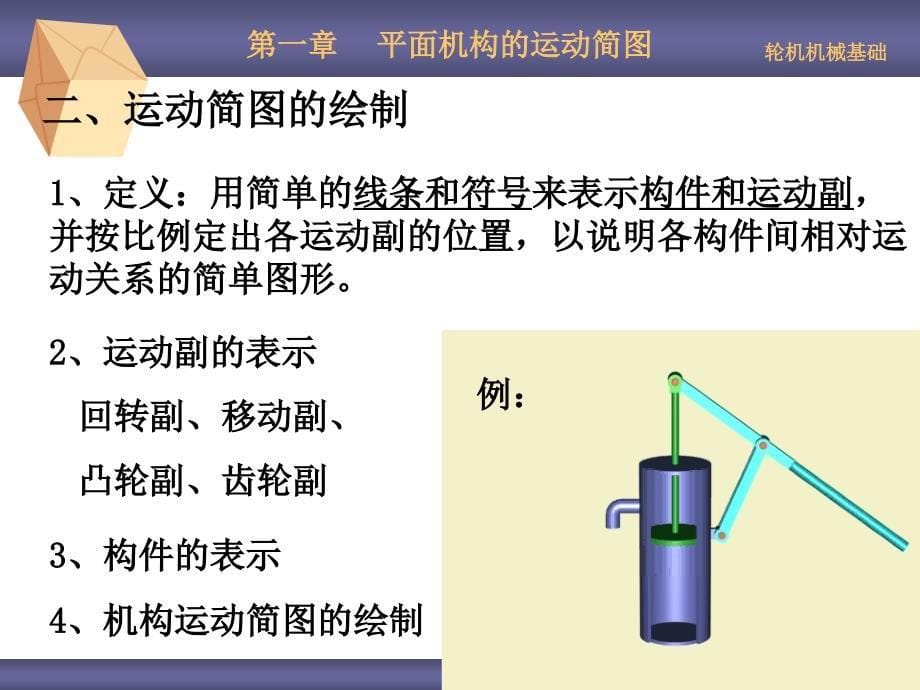 平面传动机构的运动简图_第5页