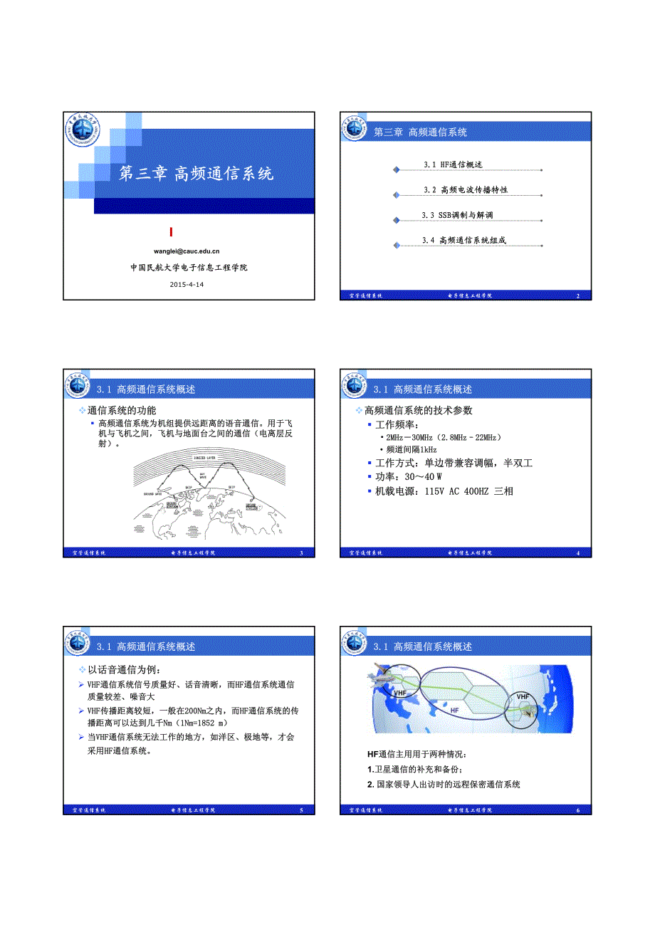 03_第三章 高频通信系统_第1页