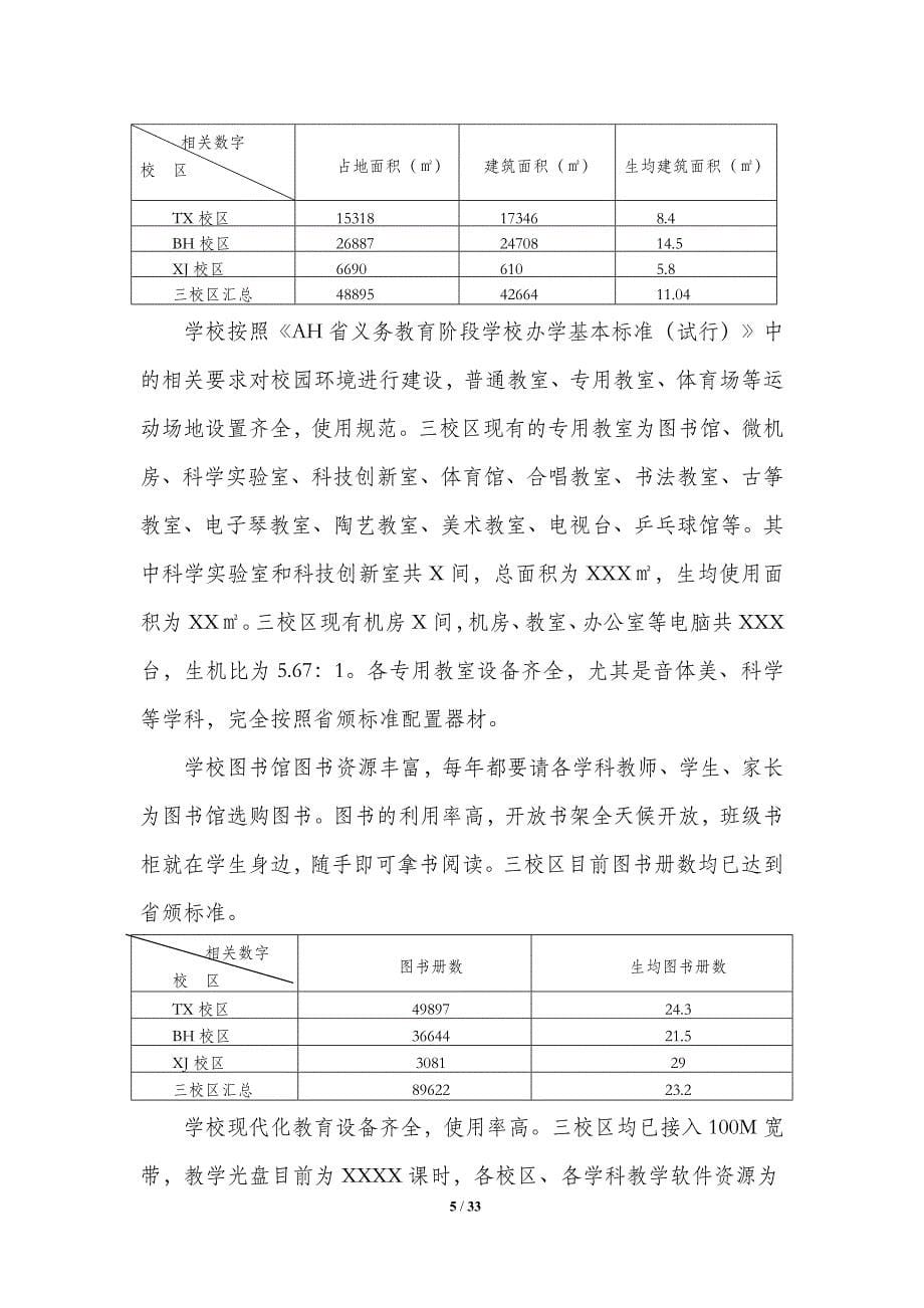 省一级重点小学（一校四区集团化办学）[20XX年-20SS年]三年发展规划-经典示范版_第5页