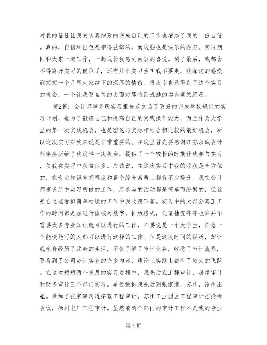 会计师事务所实践报告_第5页