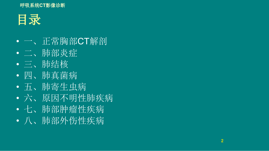 肺部CT解剖诊断鉴别诊断_第2页