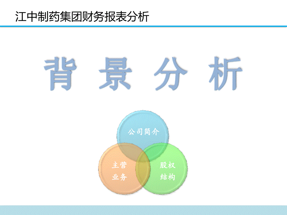 江中集团财务分析报告_第3页