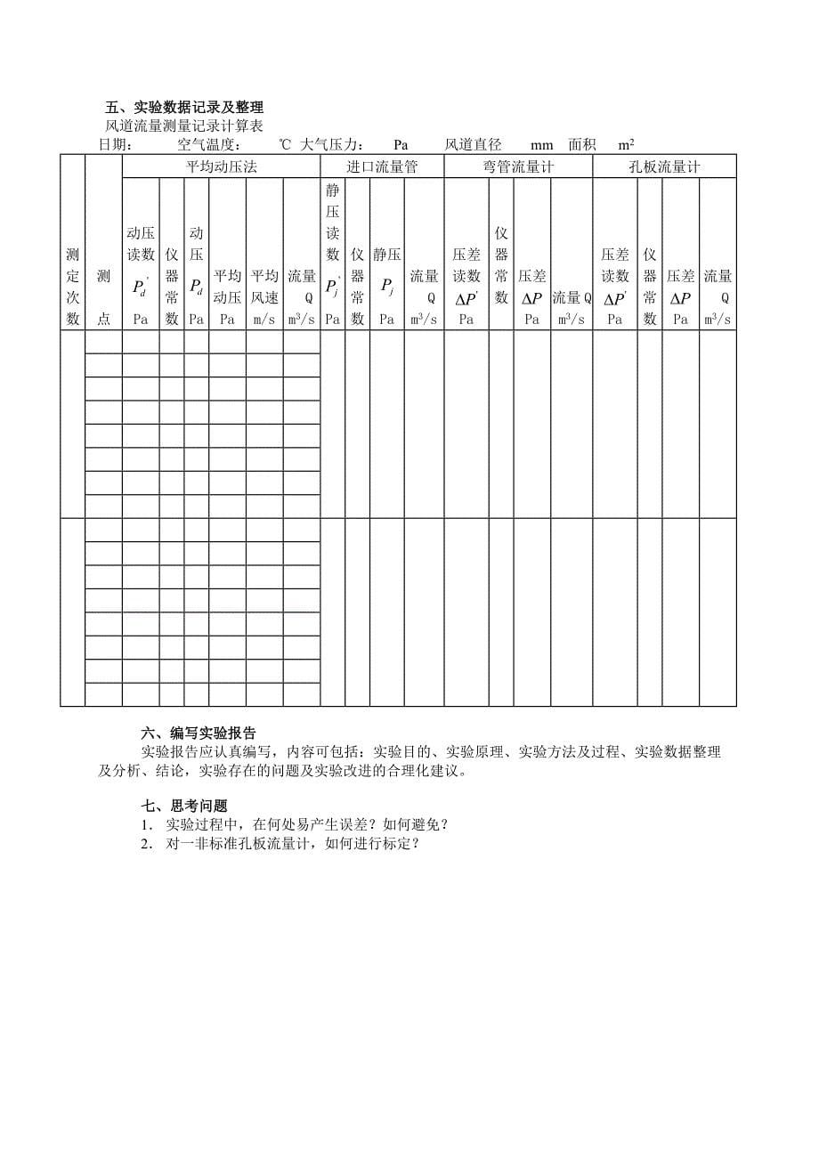 风道温度湿度压力及流速测定_第5页