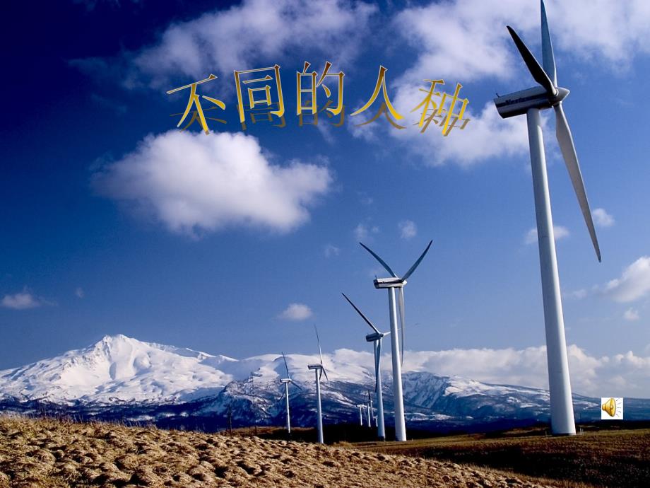 地理 不同的人种_第1页