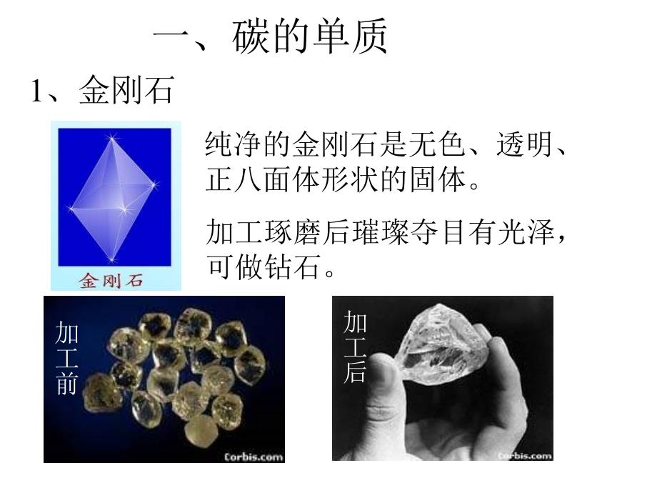 九年级化学金刚石、石墨和c60课件1_第3页