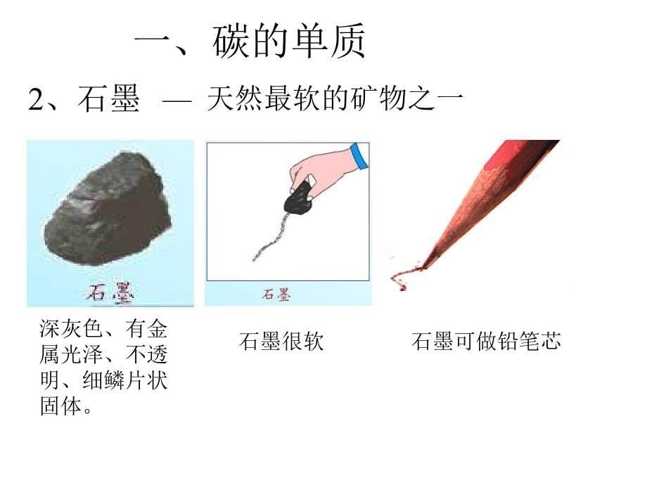 九年级化学金刚石、石墨和c60课件1_第5页