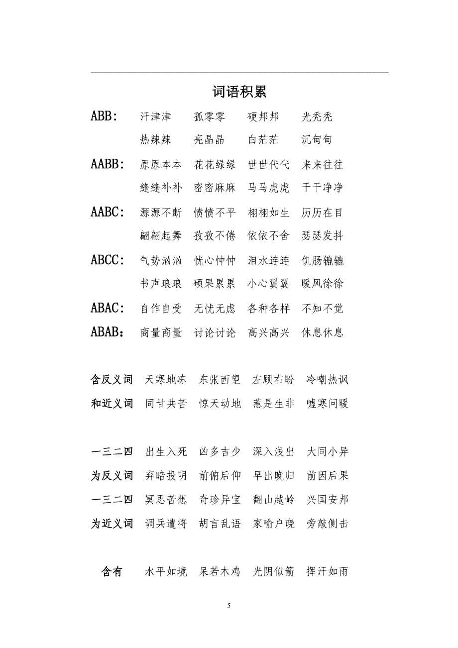 小学六年级陈述句反问句互换法则_第5页