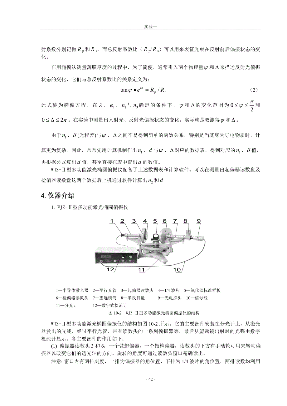 椭圆偏振仪实验_第2页