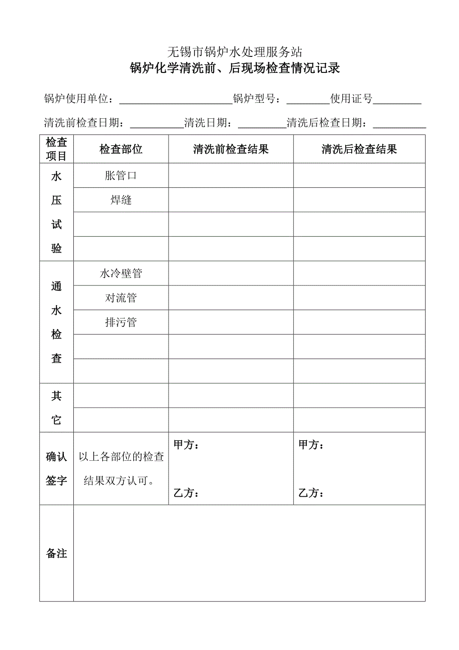 -锅炉酸洗现场记录-2011_第4页