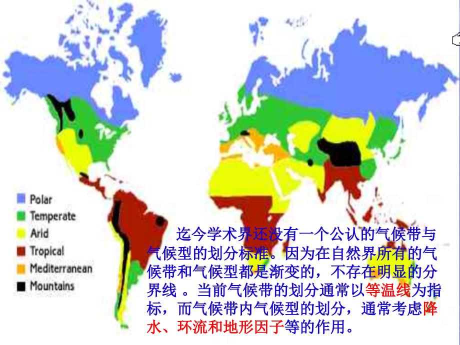 全球气候带与气候型_第3页