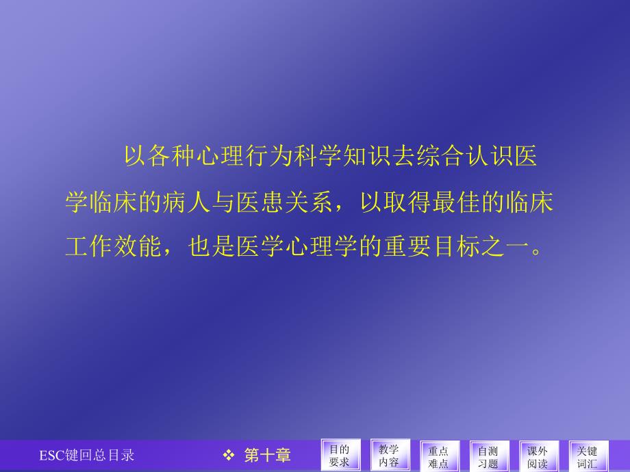 医学心理学 第十章病人心理与医患关系_第2页