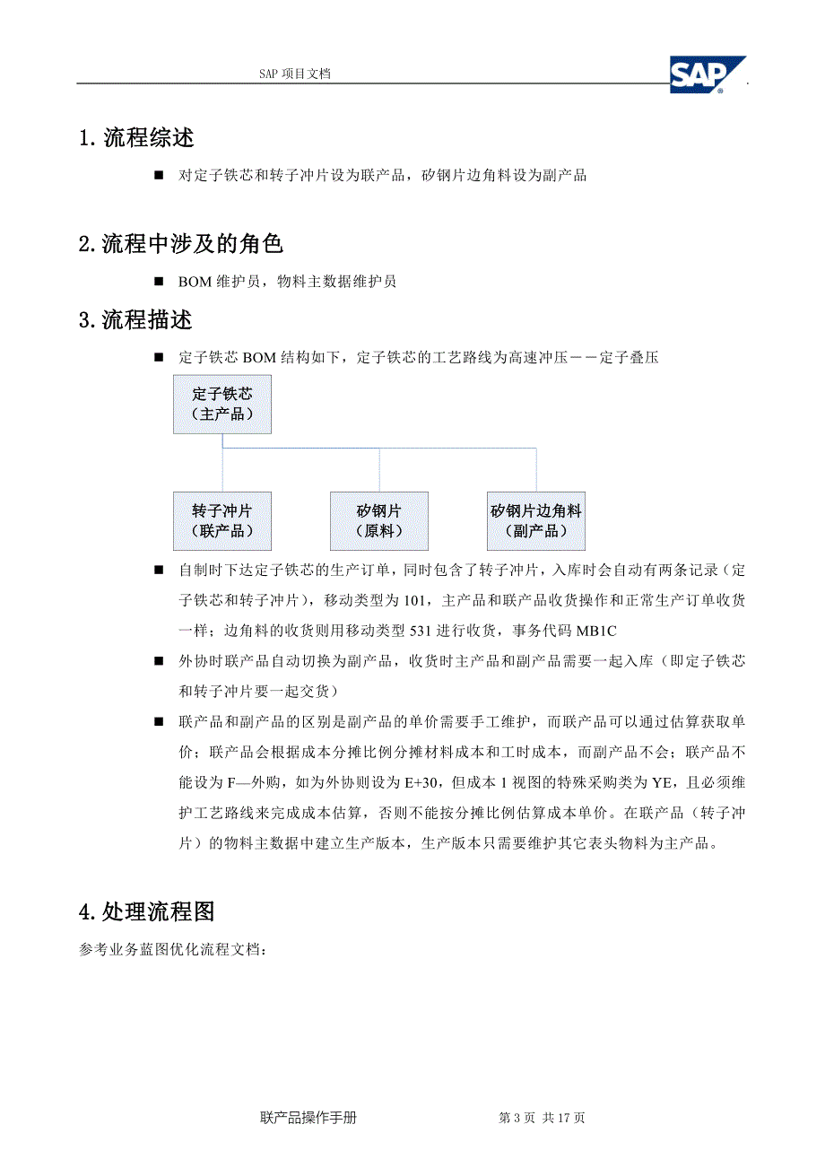 sap系统中联产品和副产品的设置操作手册_第3页