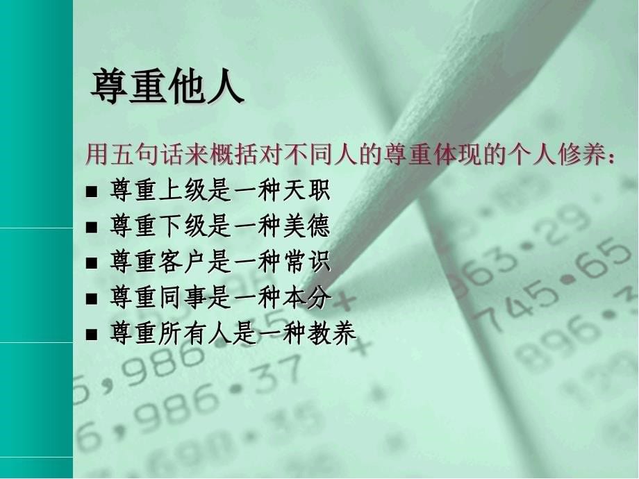 管理人员礼仪实战培训_第5页