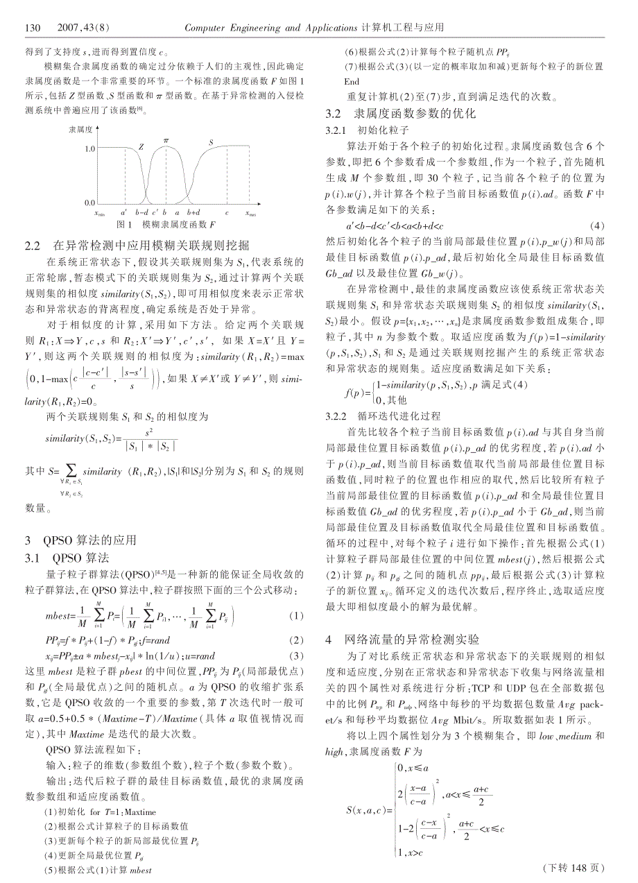 基于QPSO算法的异常检测方法(1)_第2页