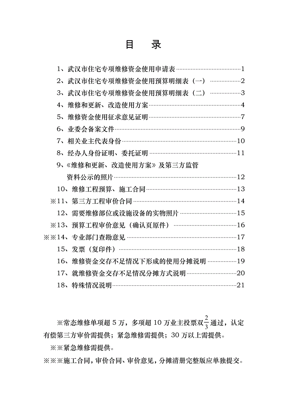 住宅专项维修资金使用项目预算申请资料夹_第3页