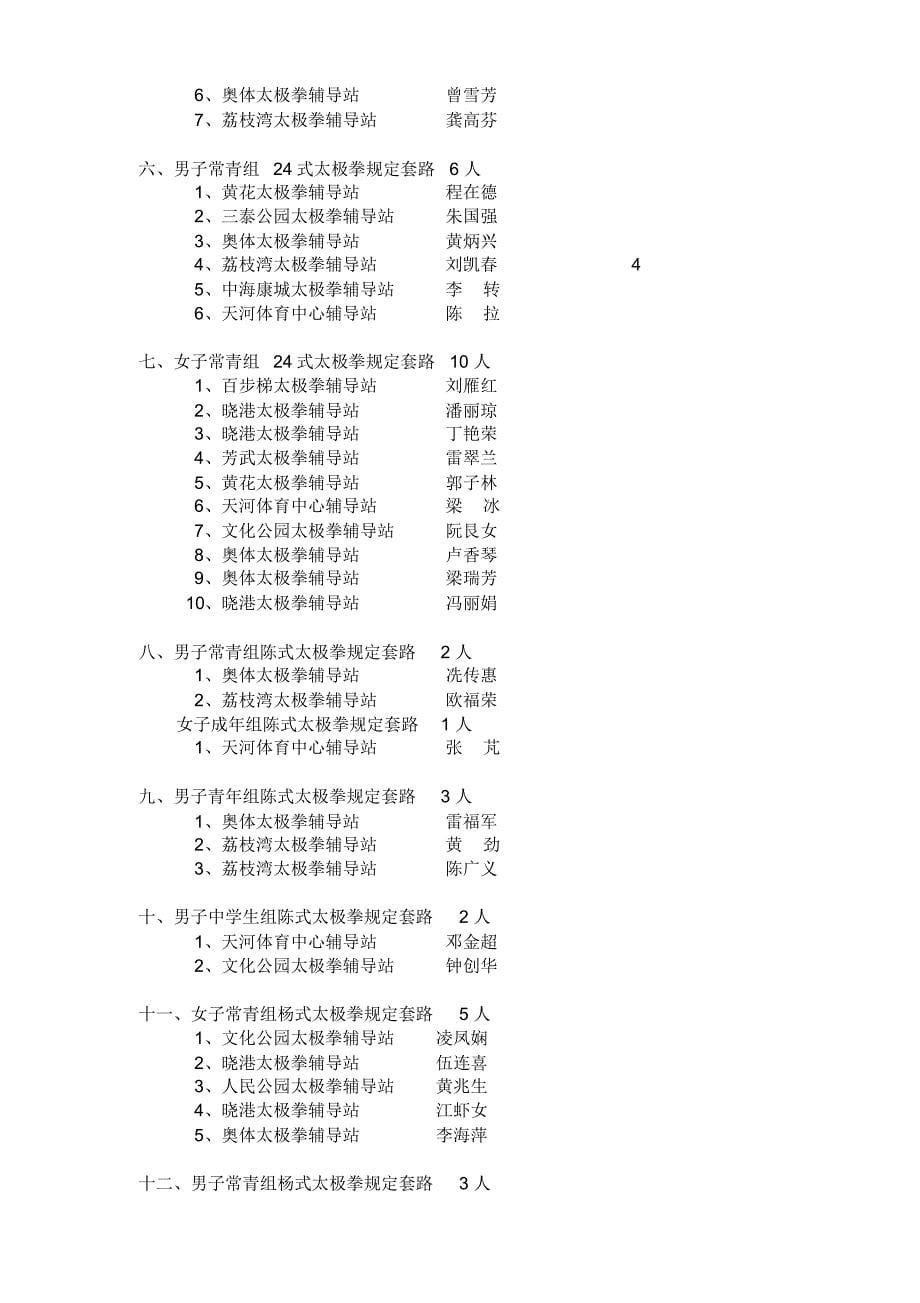 竞赛分组-广州市太极拳协会_第5页