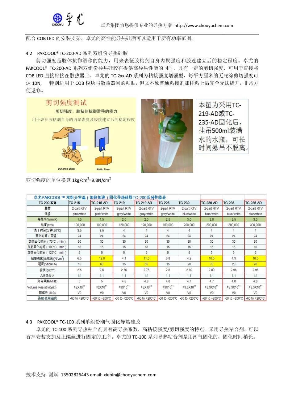 大功率cob led的导热问题及解决方案(有更新)_第5页