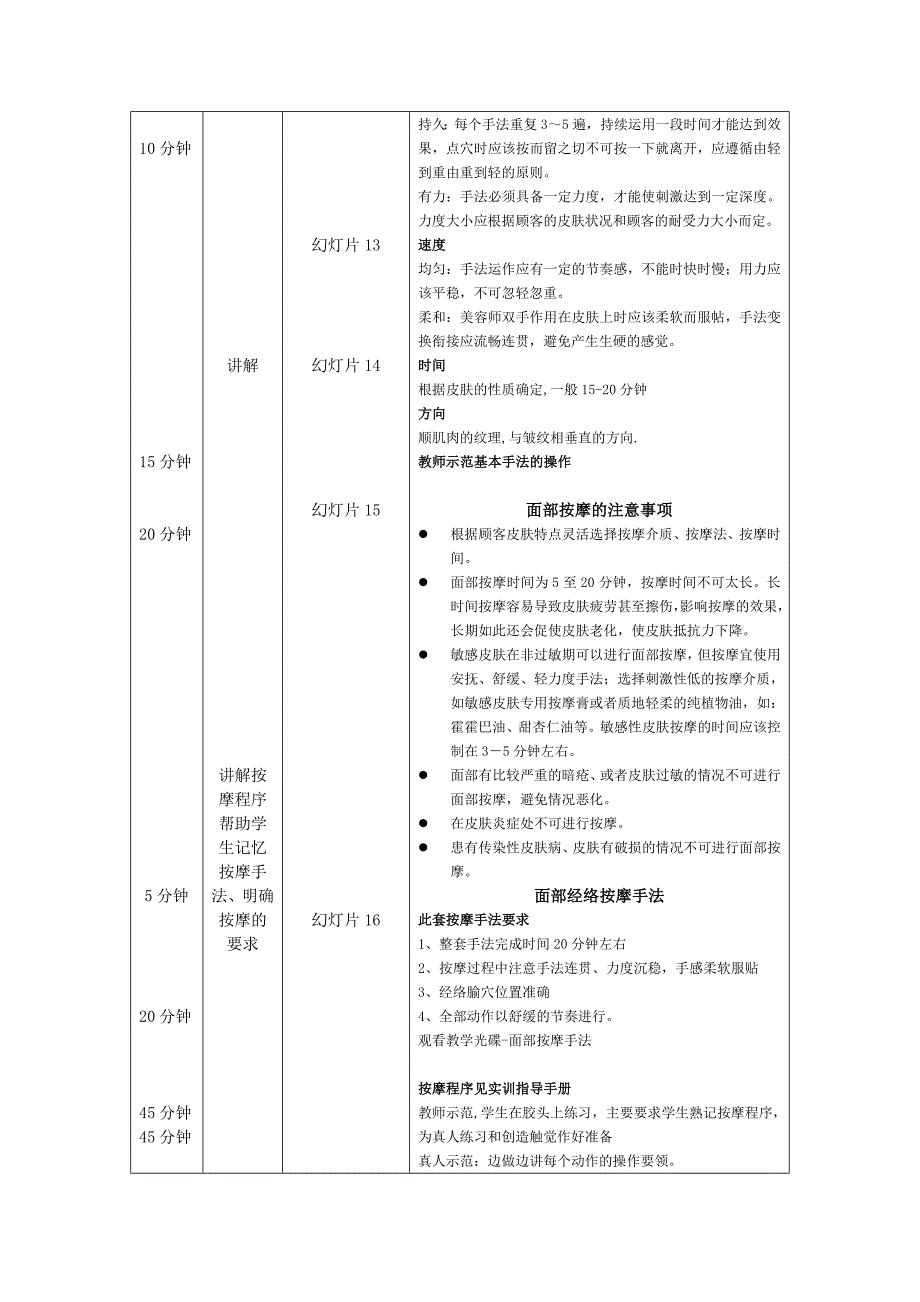 步骤6-美容基础护理-教案_第4页