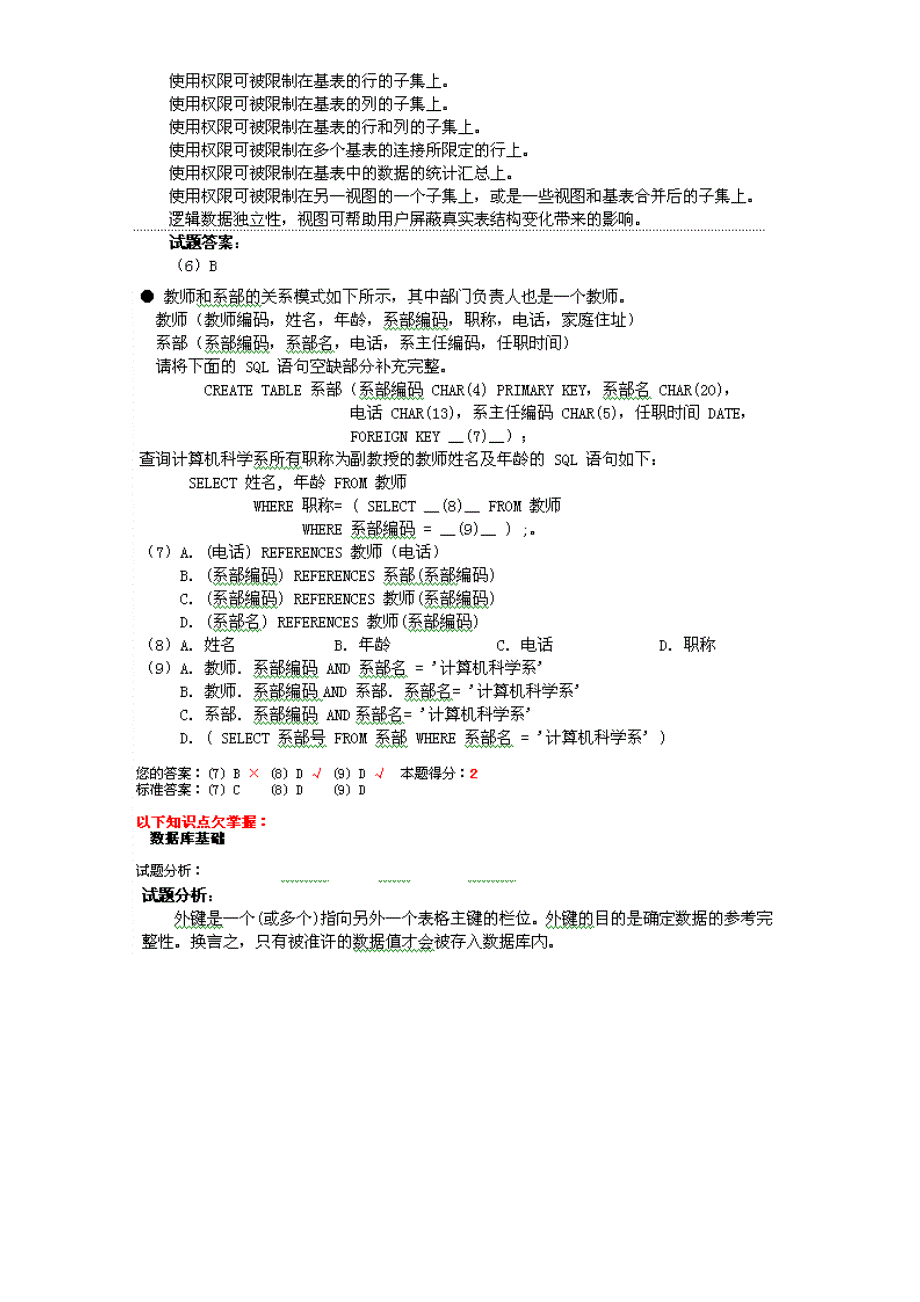 [IT认证]2011软件评测师模拟题解析2_第4页