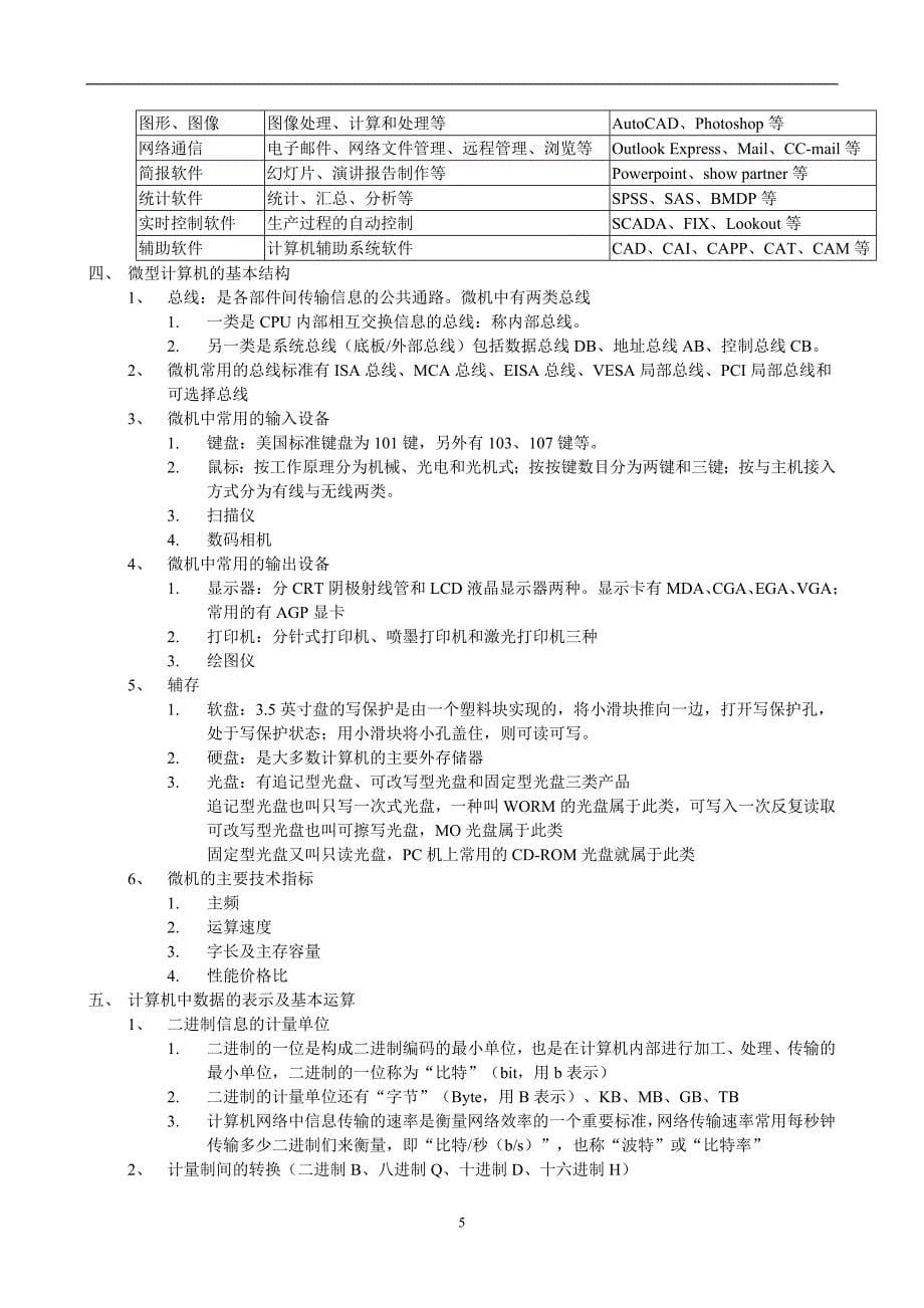 职称考试基础部分重点内容_第5页