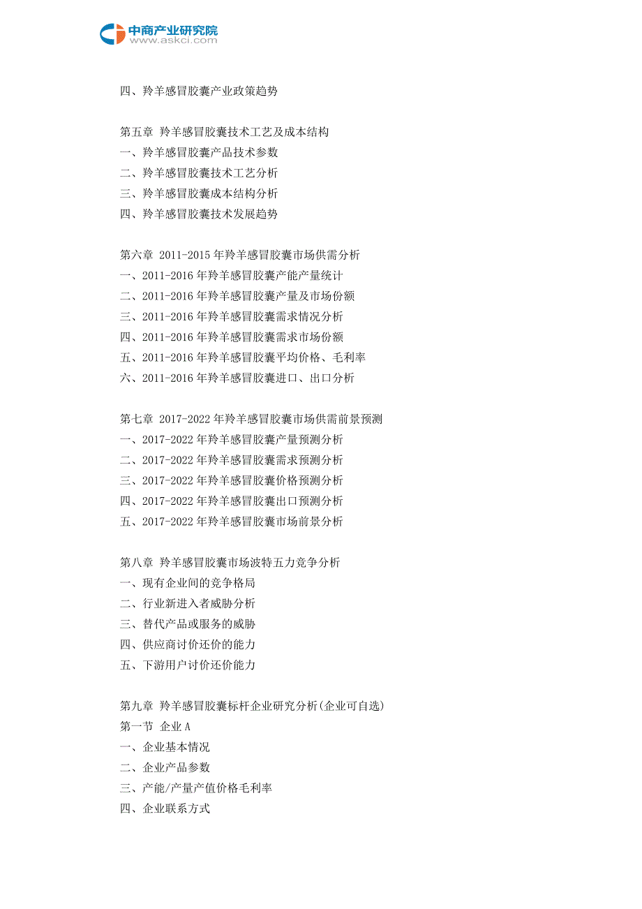 羚羊感冒胶囊行业研究报告_第4页