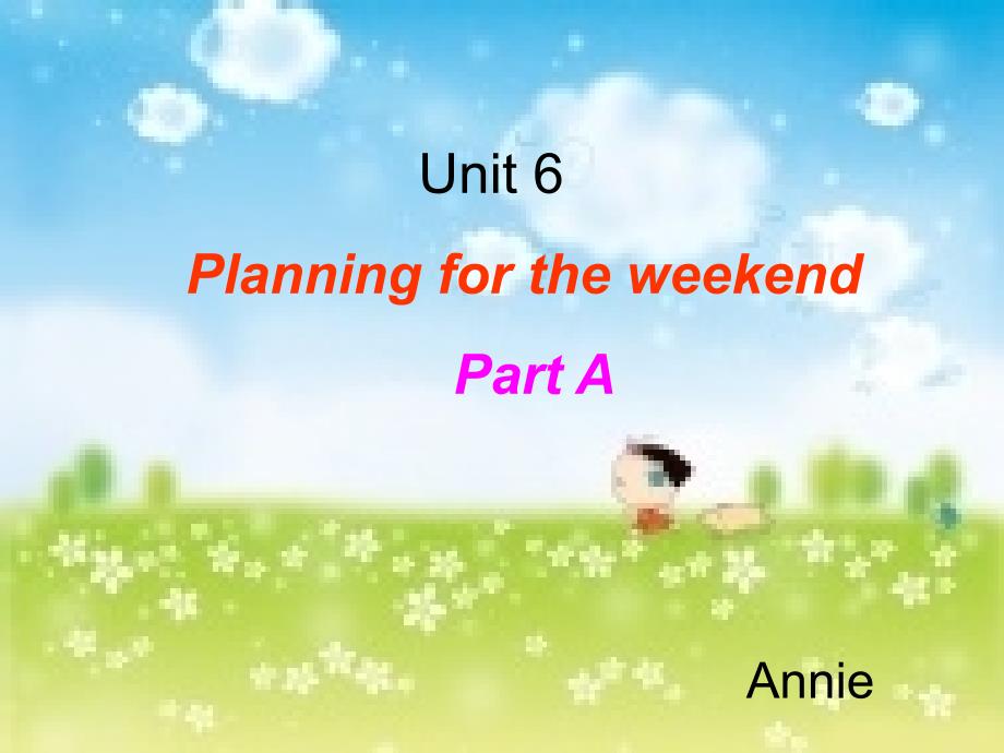 小学精品课件之Planning for the weekend[牛津英语]_第1页