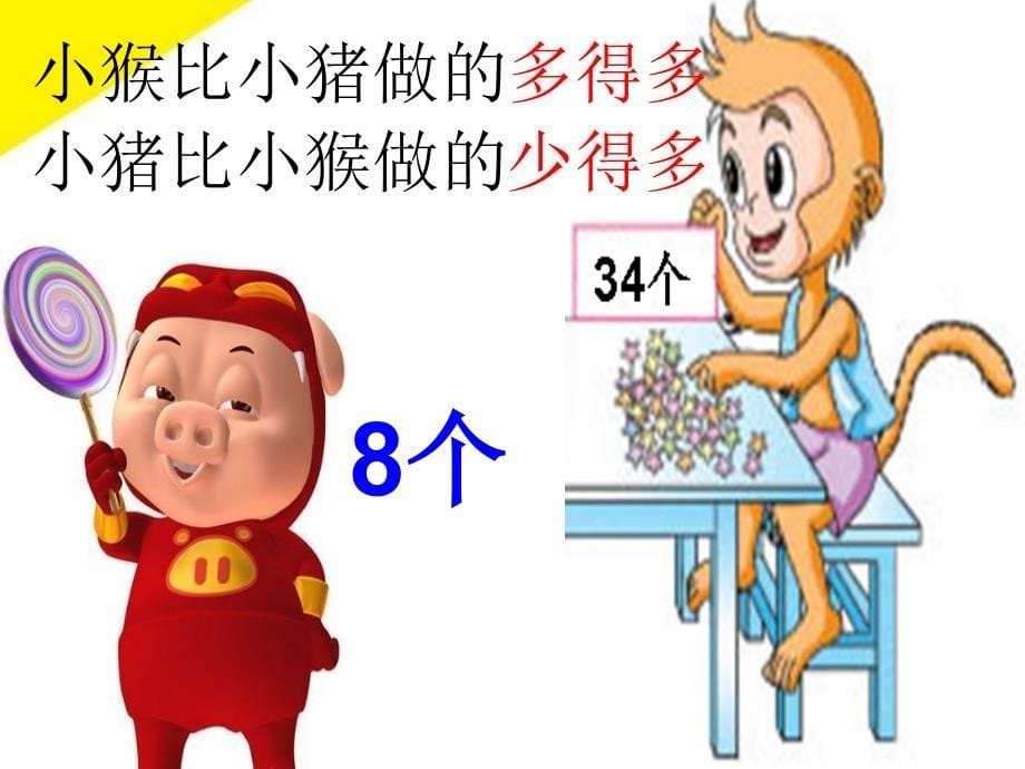 多一些、少一些、多得多、少得多kaol_第5页