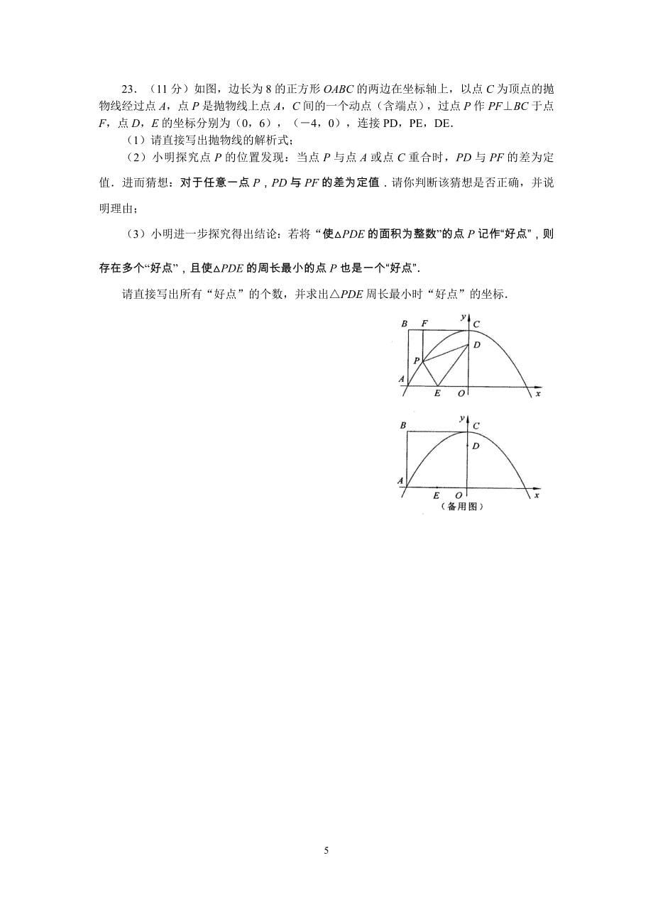 11-15河南中招压轴题_第5页