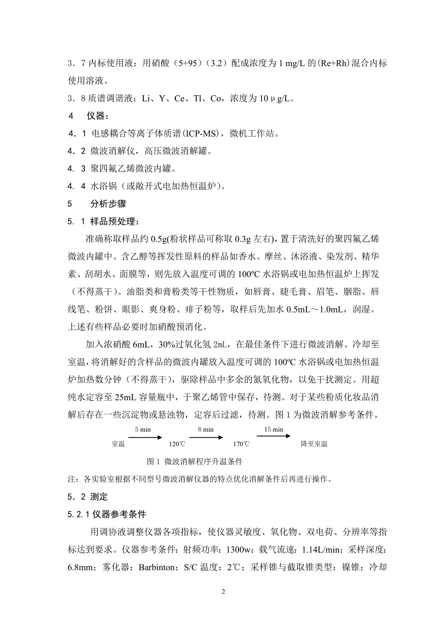 化妆品中钕等15种稀土元素检测方法_第2页