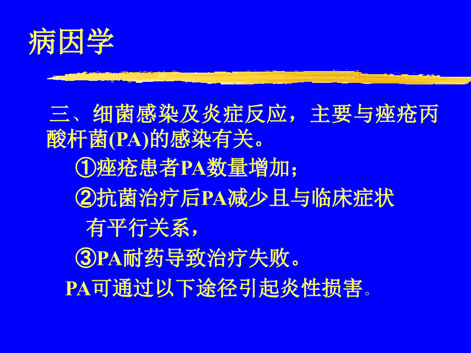 寻常痤疮的发病机理及其治疗 2006926102258_第4页