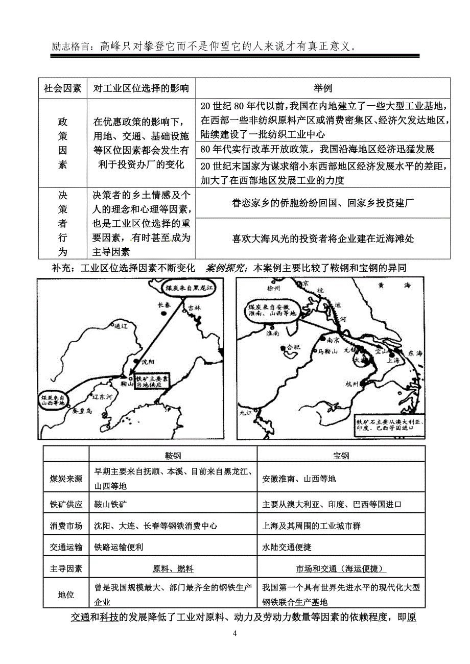 污染企业布局导学案_第4页