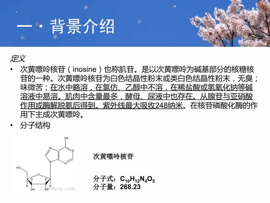 次黄嘌呤核苷的提取及鉴定_第2页