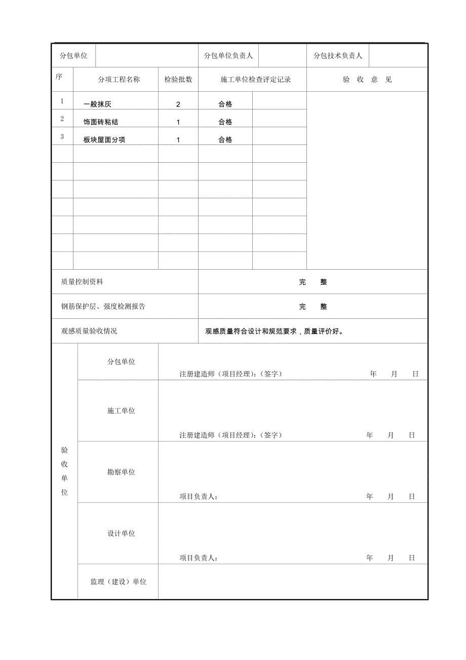 sg-022分部工程质量验收记录-2_第5页