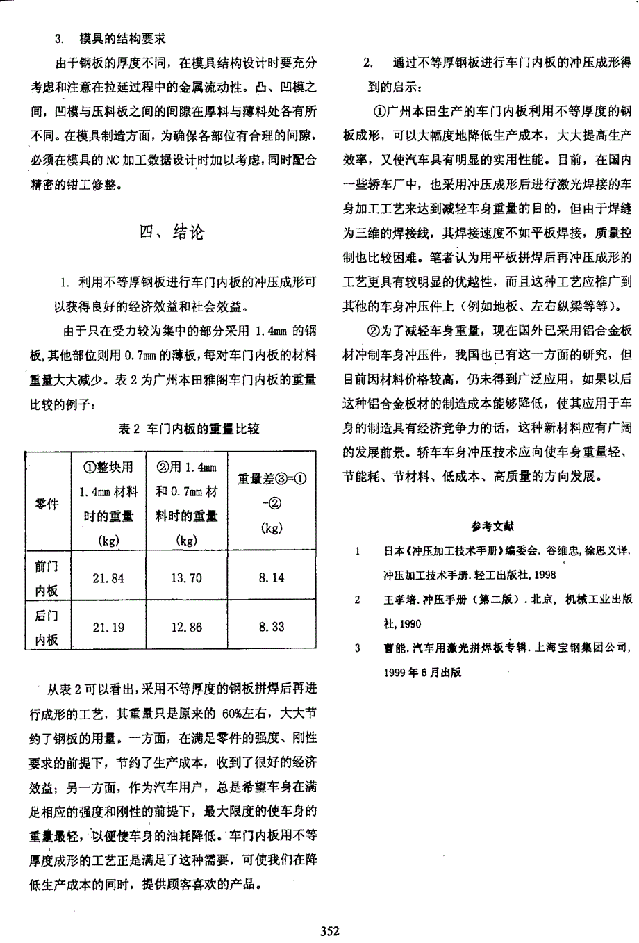 轿车车门内板的冲压成形_第3页