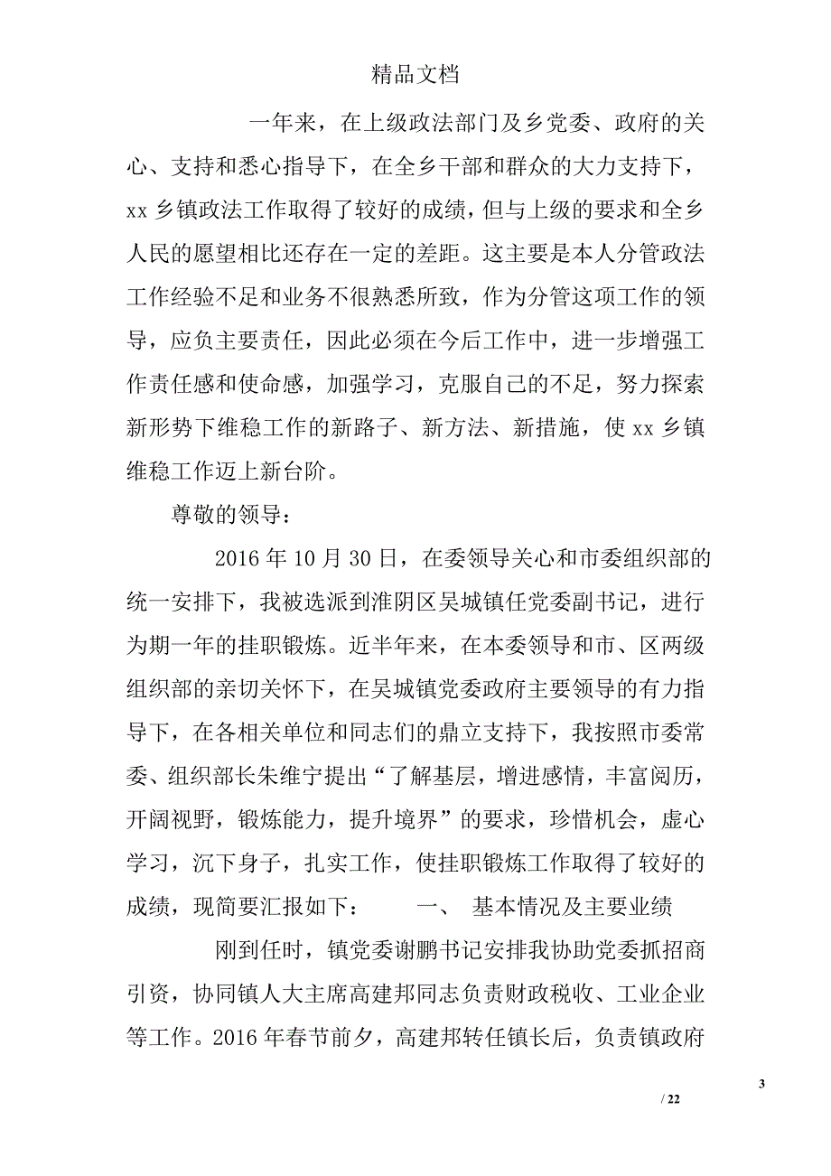 党委副书记工作总结精选_第3页