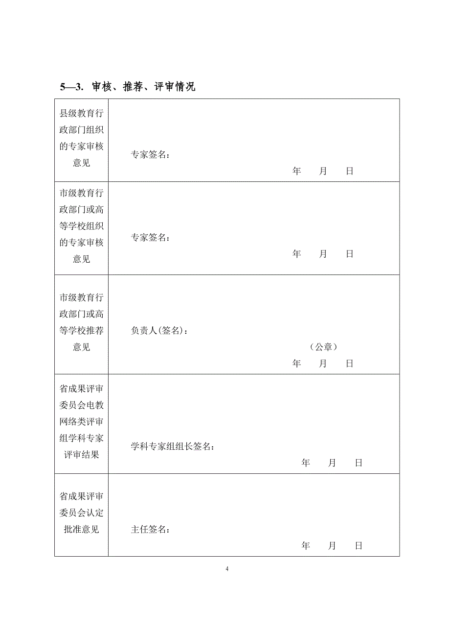 保证书及推荐表_第4页