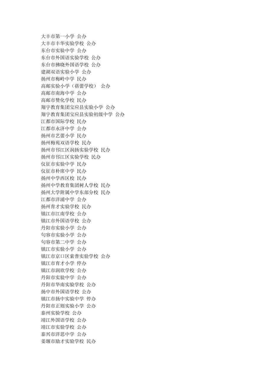 江苏省义务教育阶段学校性质_第5页