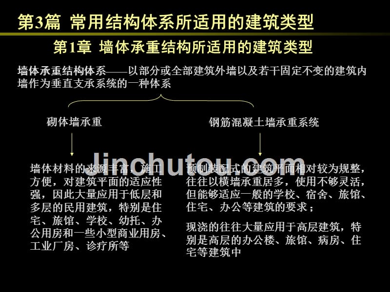 常用结构体系所适用的建筑类型1_第1页