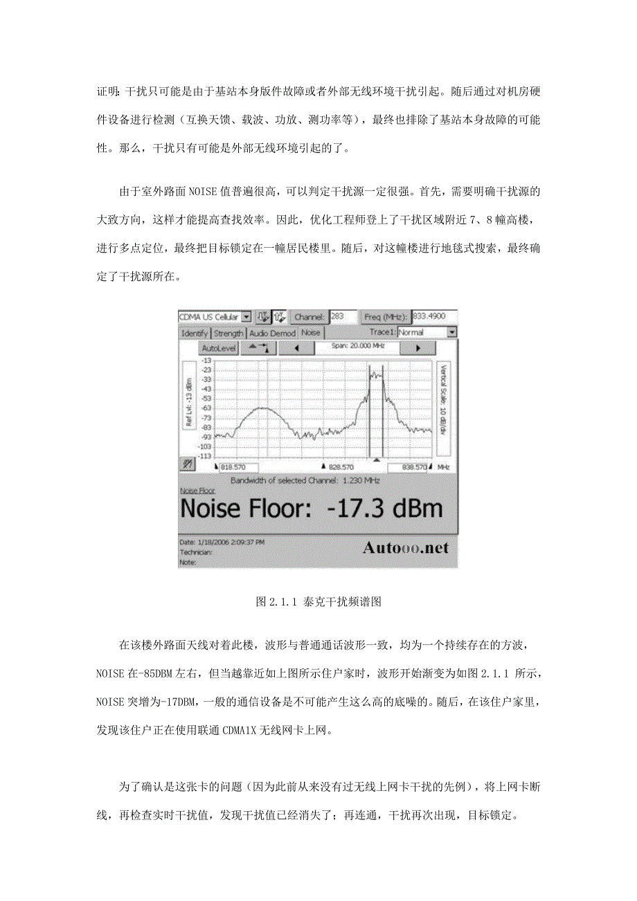 浅谈三个经典的cdma干扰案例_第3页