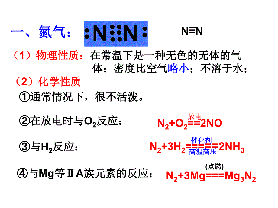 一轮复习氮和氮的化合物_第3页