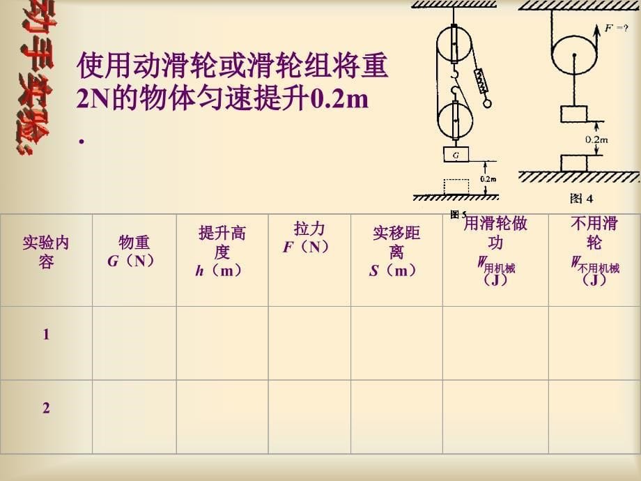 七年级全科课件3.功的原理_第5页