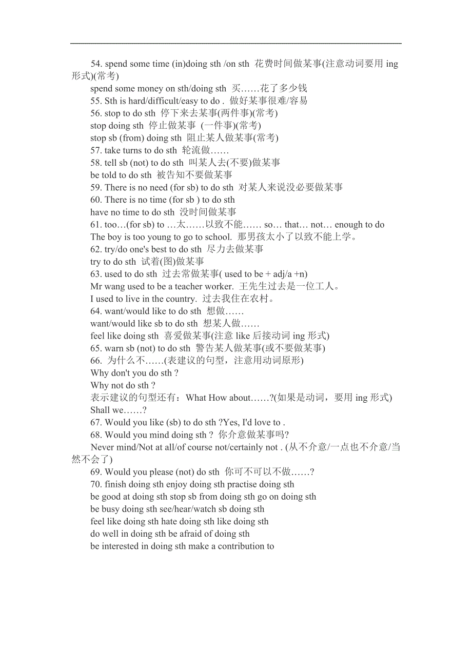 小升初重点句型_第4页