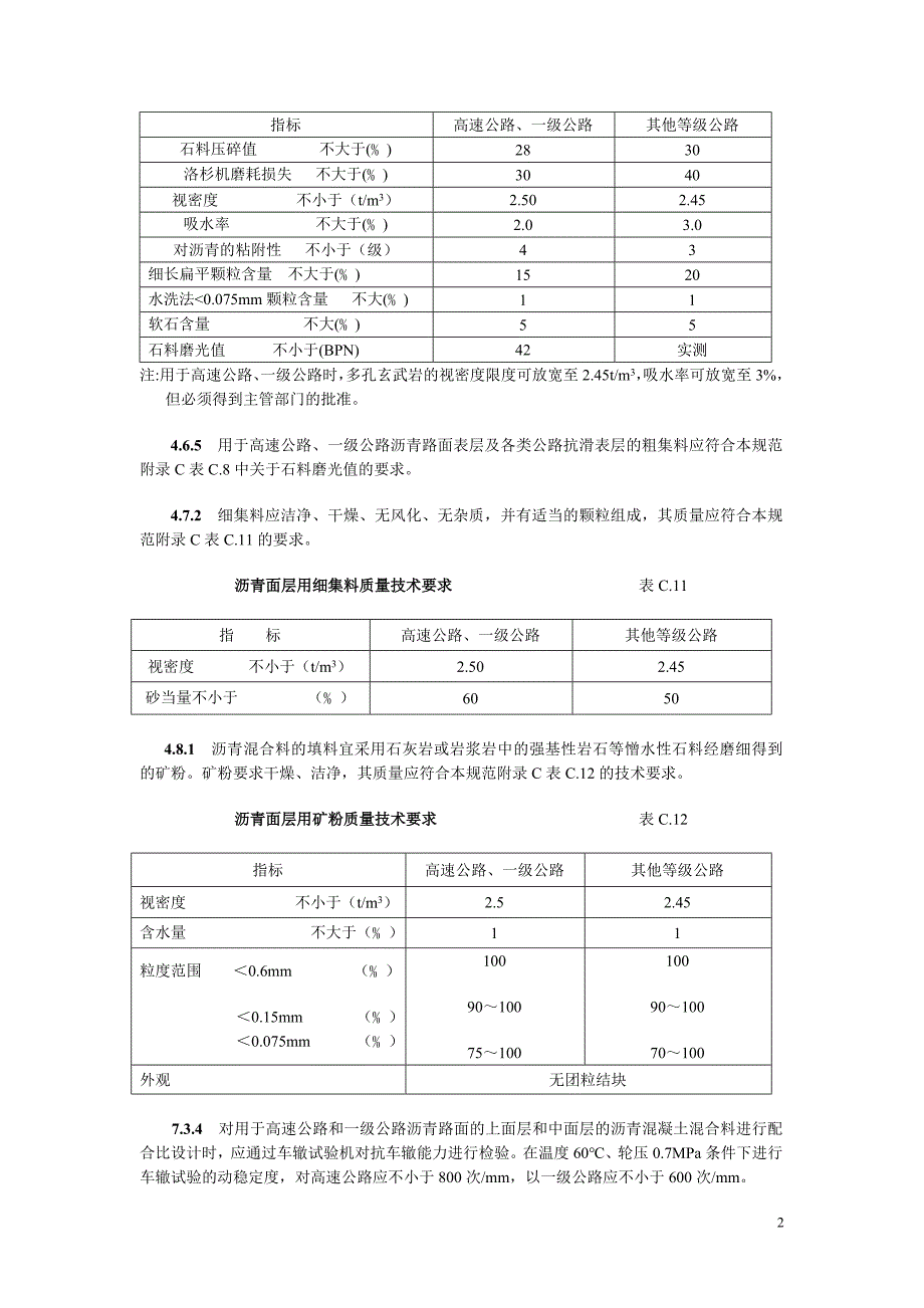 工程建设标准强制性条文(公路工程部分)_第2页