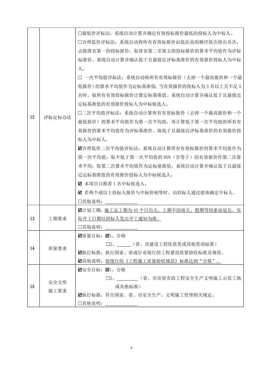 博爱湖周边综合整治提升项目-城市考评重点区域整治项目_第5页