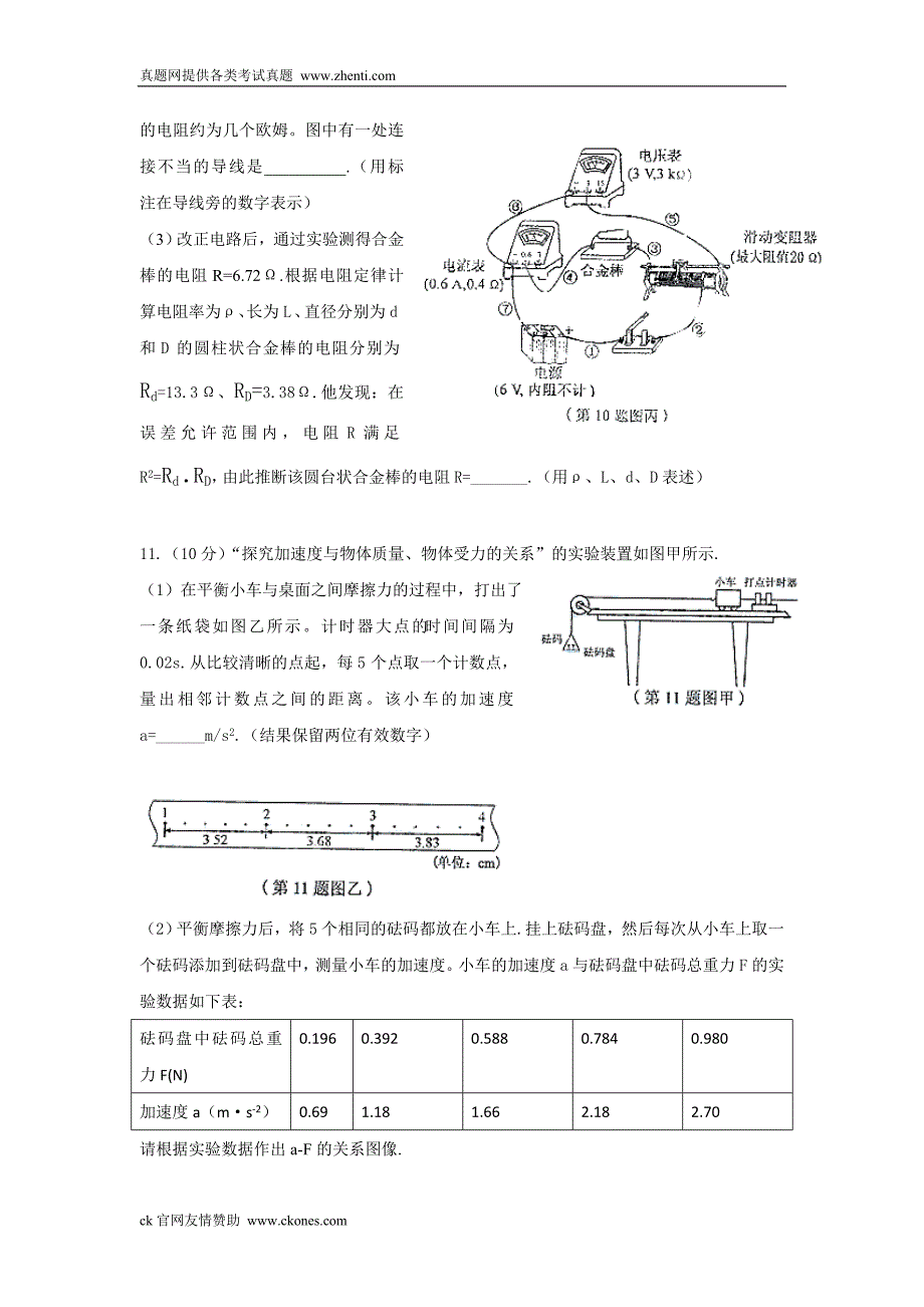 2009年全国高考物理真题(含答案)-江苏卷_第4页