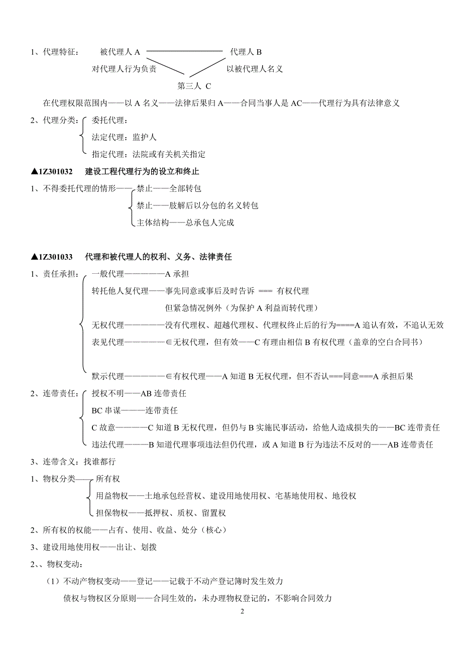 17年一建法规考点重点_第2页