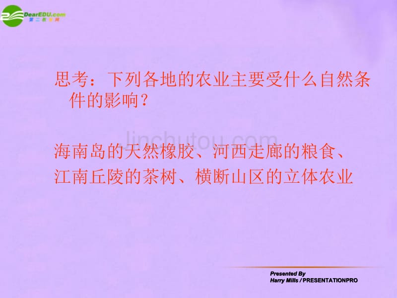 中考地理 中国的农业生复习课件 人教新课标版产_第3页