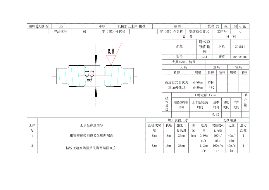 大学机械加工工序卡片_第4页