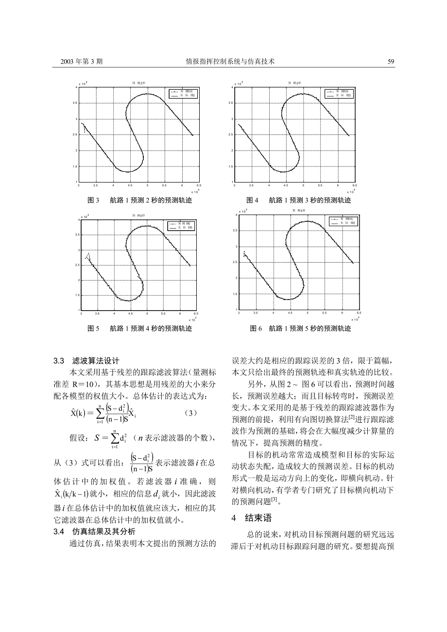 基于协同转弯模型的机动目标预测算法_第3页